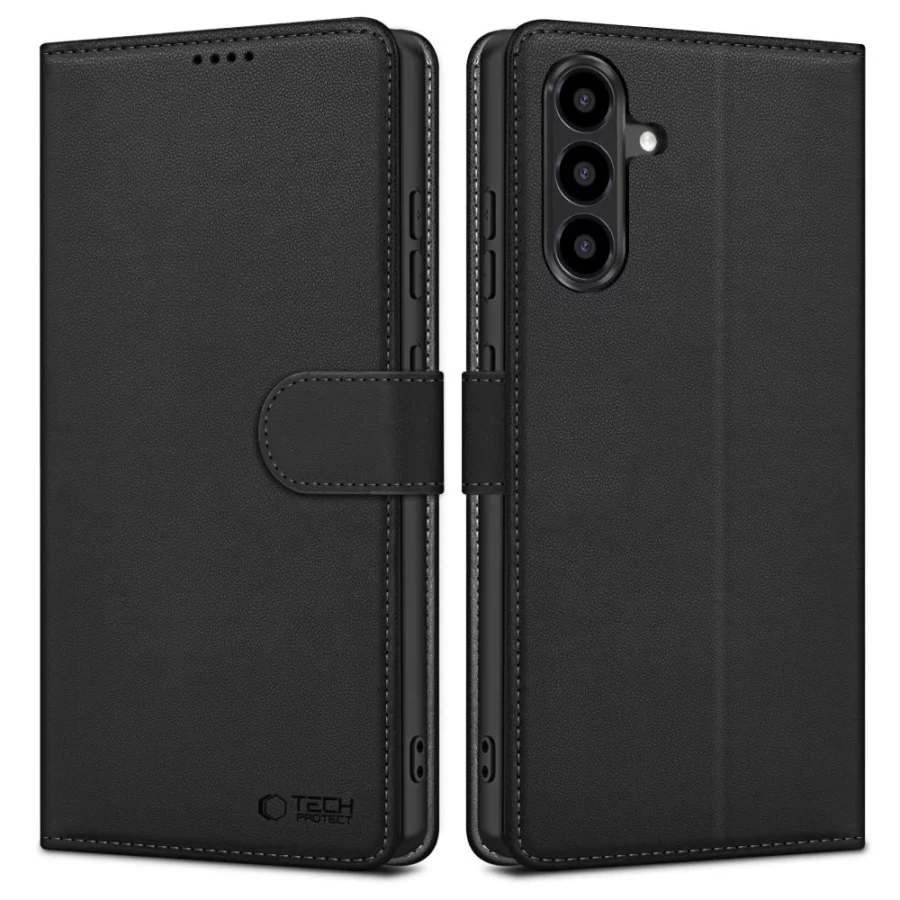 Etui Tech-Protect Wallet na Samsung Galaxy A57 5G - czarne