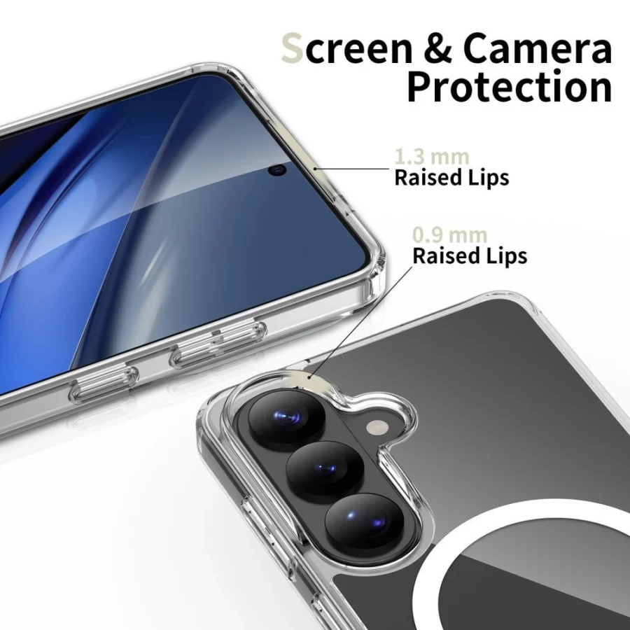 Etui Tech-Protect FlexAir Hybrid MagSafe na Samsung Galaxy A36 / A56 / A37 5G - przezroczyste