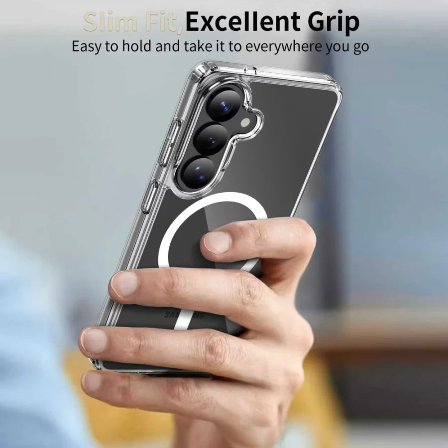 Etui Tech-Protect FlexAir Hybrid MagSafe na Samsung Galaxy A36 / A56 / A37 5G - przezroczyste