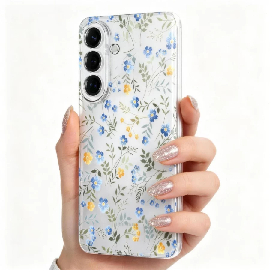 Etui Tech-Protect FlexAir na Samsung Galaxy A57 5G - wielokolorowe kwiaty