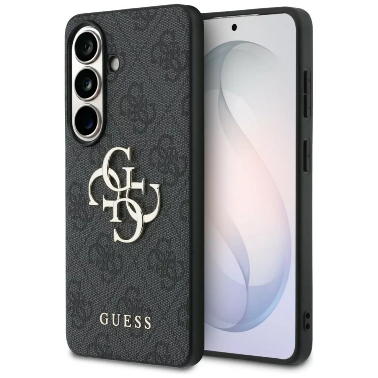 Etui Guess 4G Big Metal Logo na Samsung Galaxy S26 - czarne
