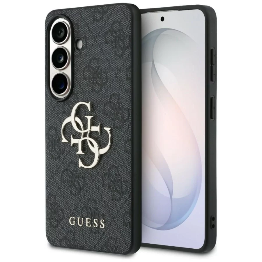 Etui Guess 4G Big Metal Logo na Samsung Galaxy S26 - czarne