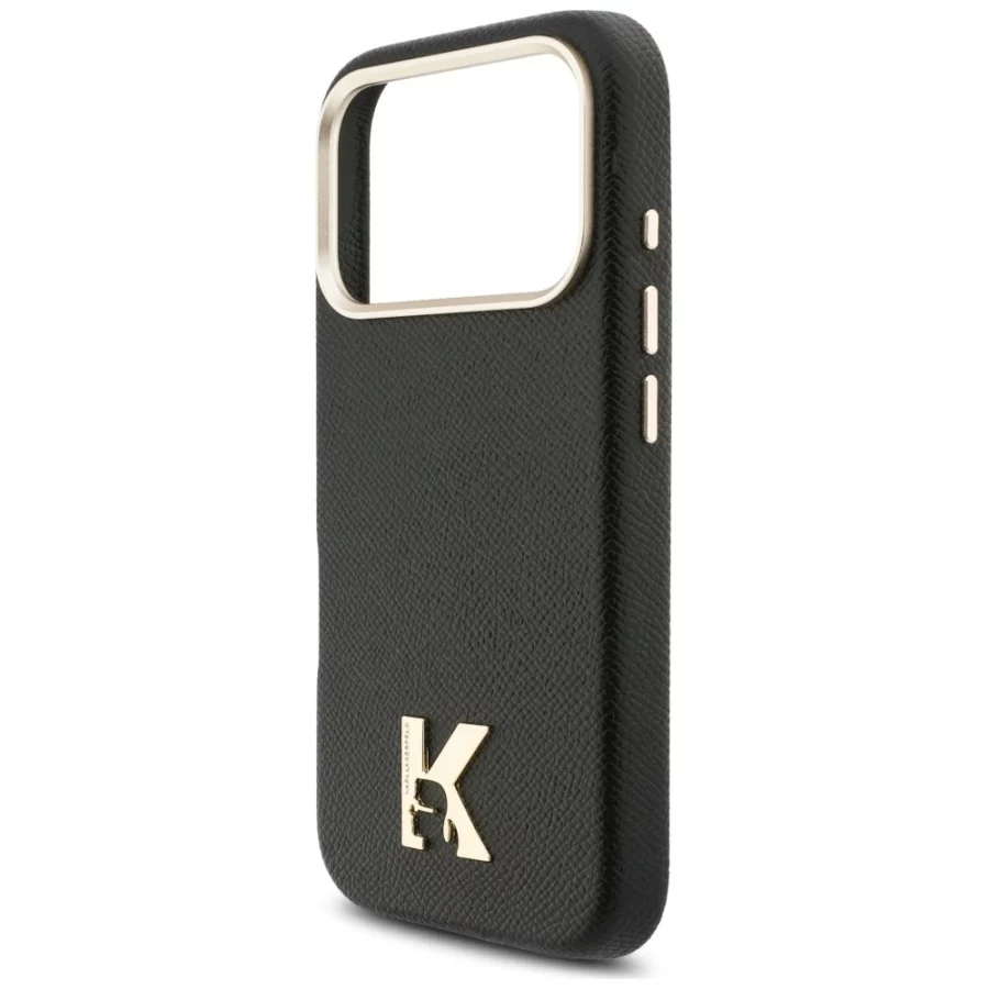 Etui Karl Lagerfeld Karl Head Logo MagSafe do iPhone 17 Pro - czarne
