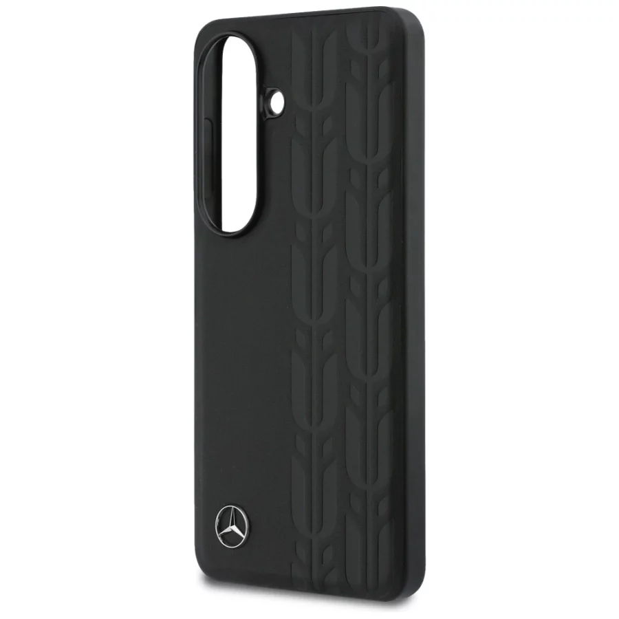 Etui Mercedes Laurel Leaves MagSafe do Samsung Galaxy S26 - czarne