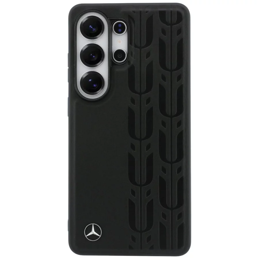Etui Mercedes Laurel Leaves MagSafe do Samsung Galaxy S26 Ultra - czarne