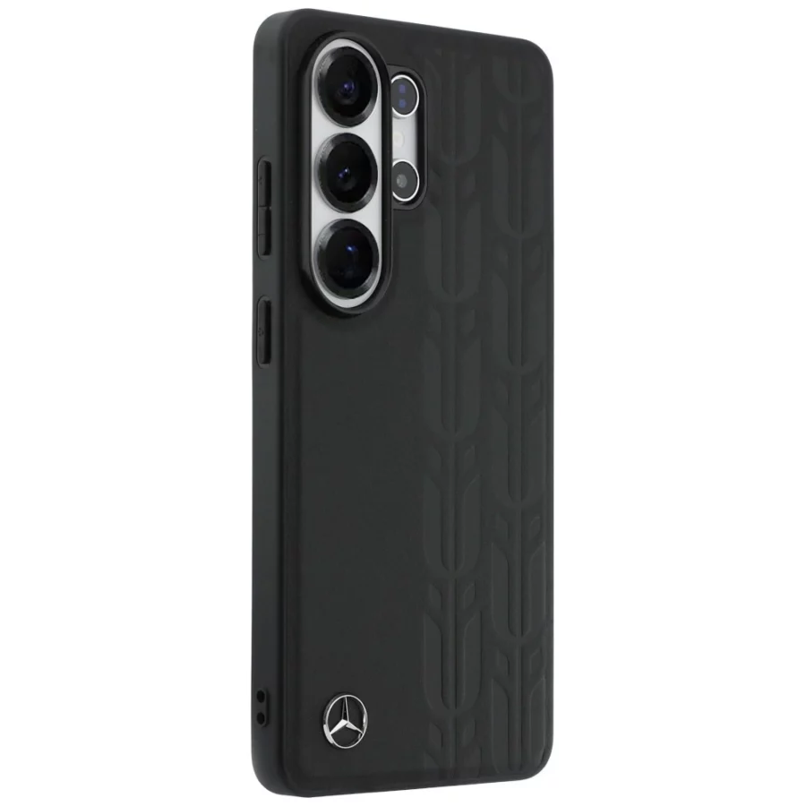 Etui Mercedes Laurel Leaves MagSafe do Samsung Galaxy S26 Ultra - czarne