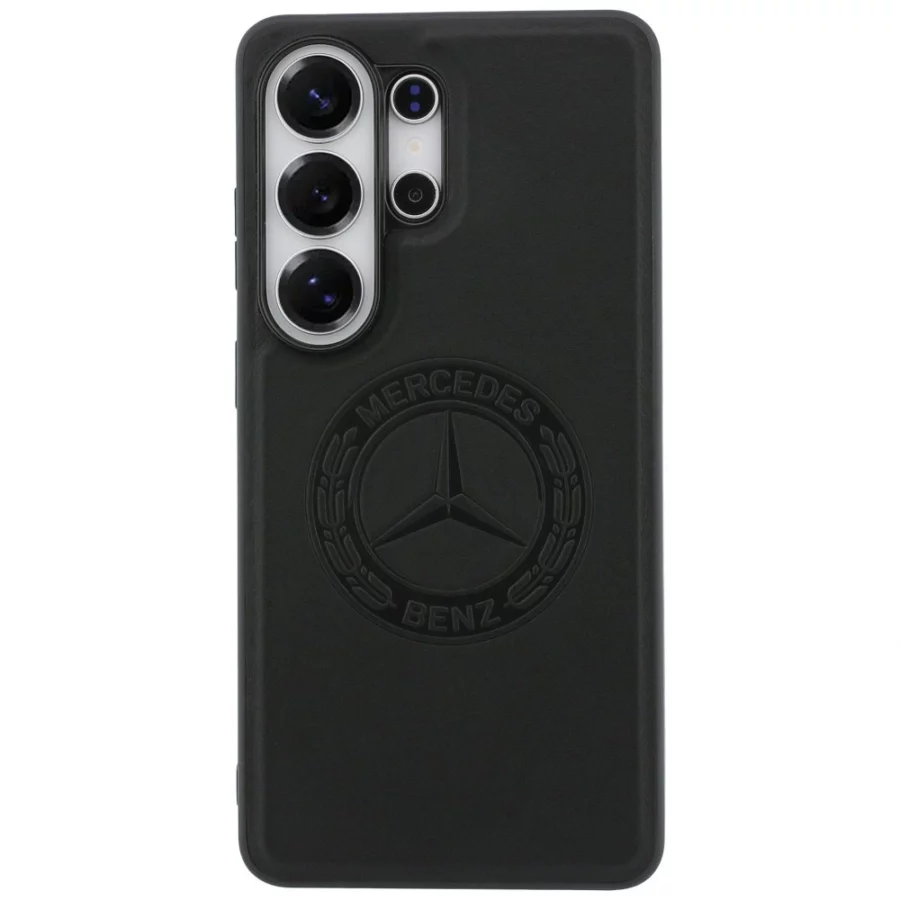Etui Mercedes Vintage Logo MagSafe na Samsung Galaxy S26 Ultra - czarne
