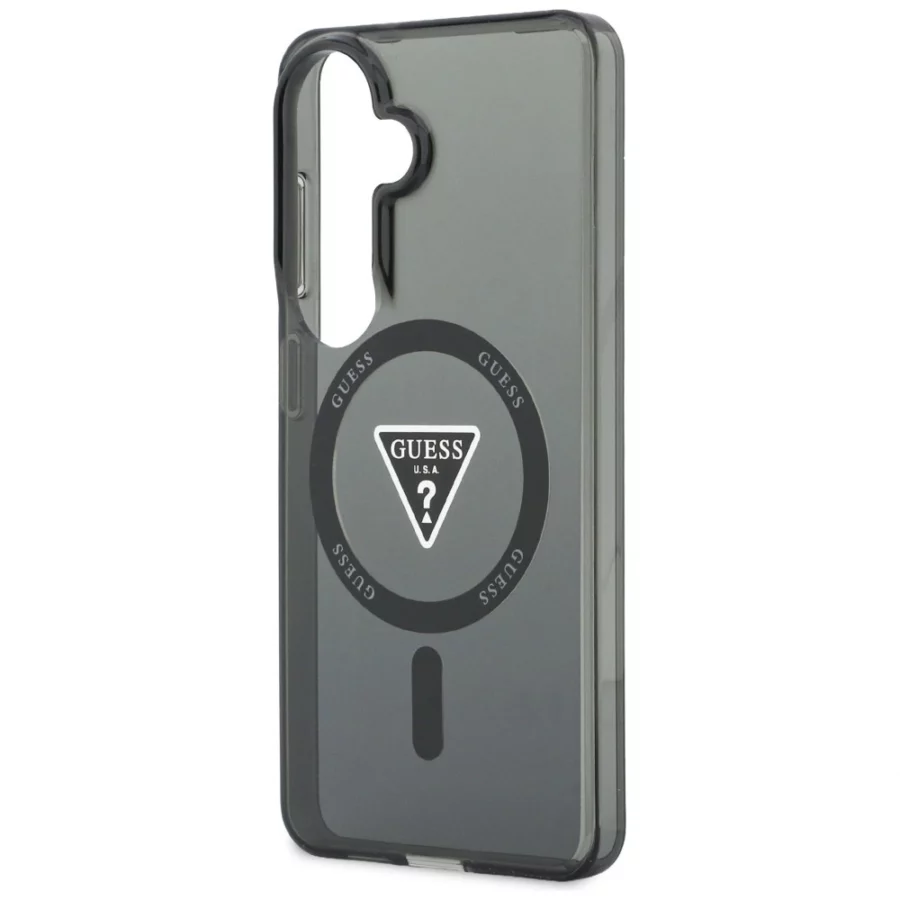 Etui Guess IML Gradient Triangle MagSafe na Samsung Galaxy S26 - czarne