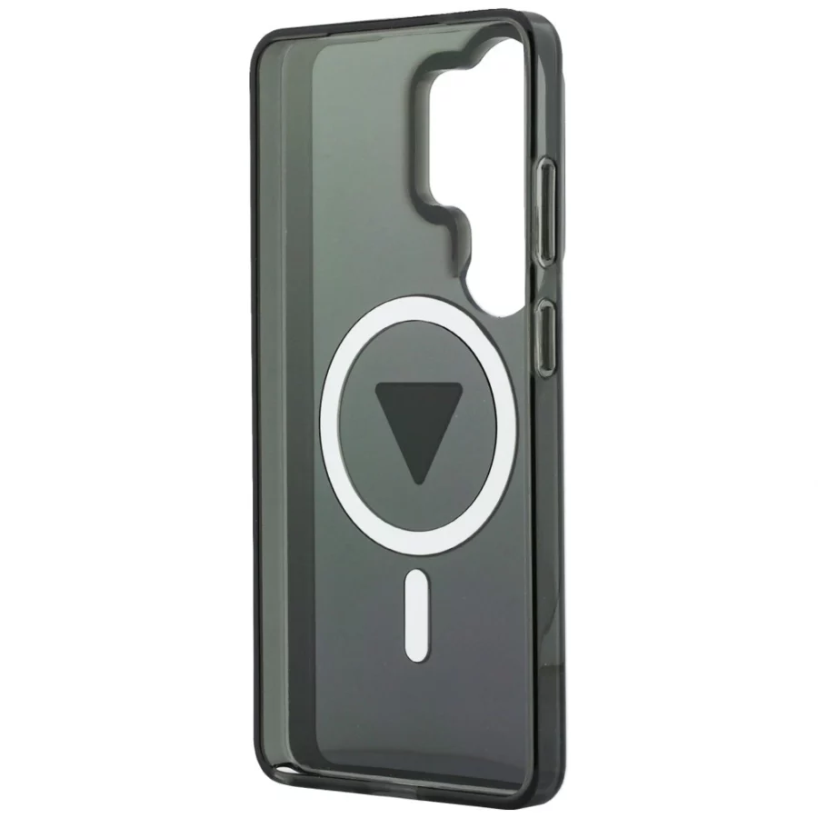 Etui Guess IML Gradient Triangle MagSafe na Samsung Galaxy S26 Ultra - czarne