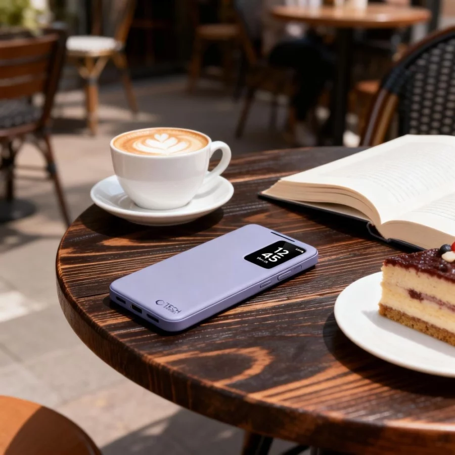 Etui Tech-Protect Smart Wallet na Samsung Galaxy S26 Ultra - fioletowe