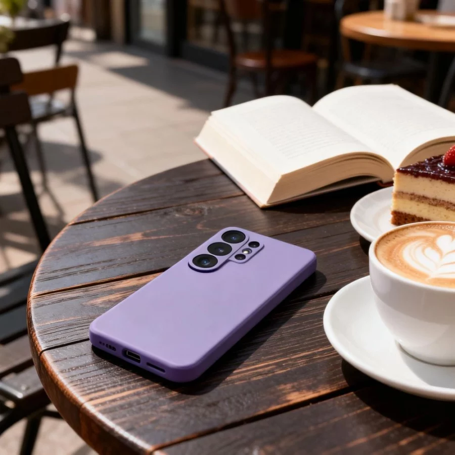 Etui Tech-Protect Smart Wallet na Samsung Galaxy S26 Ultra - fioletowe