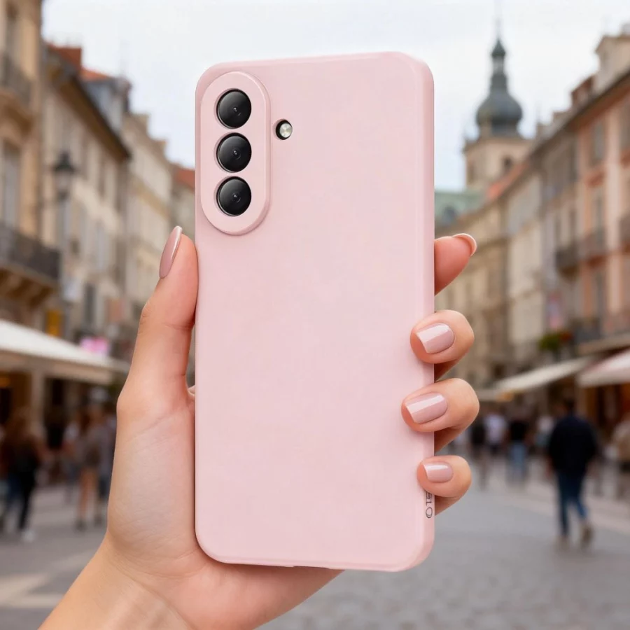 Etui Tech-Protect Icon na Samsung Galaxy A57 5G - różowe