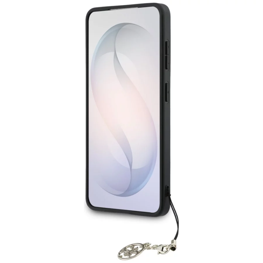 Etui Guess 4G Classic Logo Charm MagSafe na Samsung Galaxy S26 - różowe