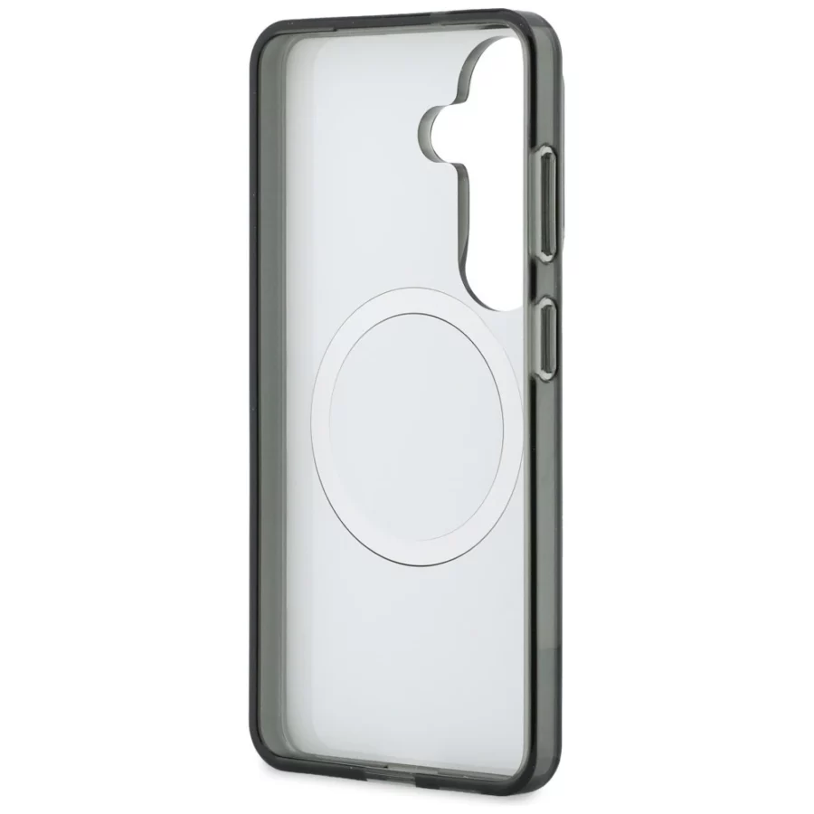 Etui Karl Lagerfeld IML Peekaboo Karl&Choupette MagSafe na Samsung Galaxy S26 - czarne