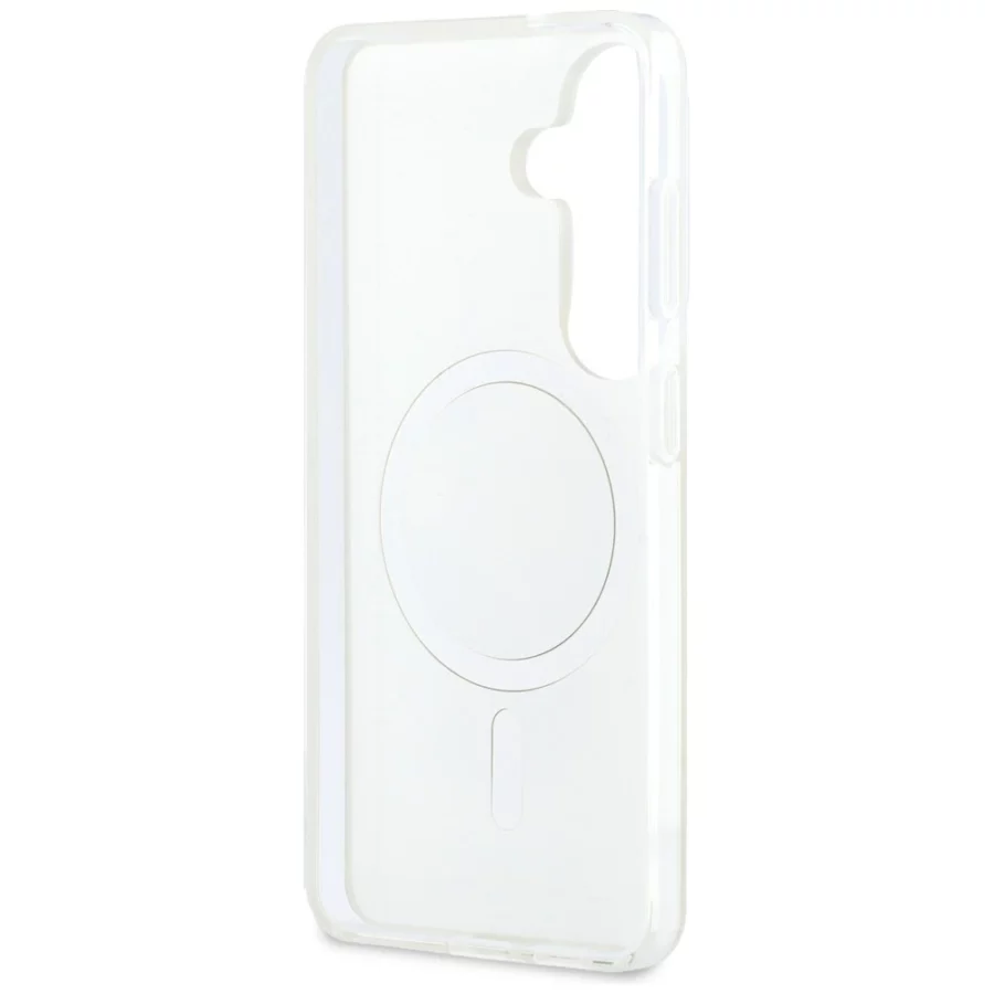 Etui Karl Lagerfeld IML Peekaboo Karl&Choupette MagSafe na Samsung Galaxy S26 Plus - przezroczyste