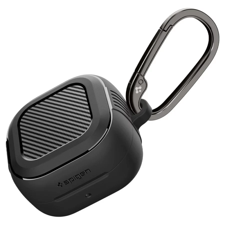 Etui Spigen Rugged Armor na Samsung Galaxy Buds 4 / 4 Pro - czarne matowe
