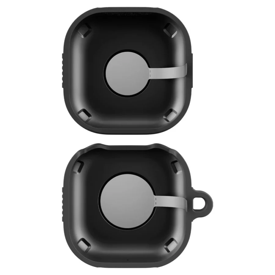 Etui Spigen Rugged Armor na Samsung Galaxy Buds 4 / 4 Pro - czarne matowe