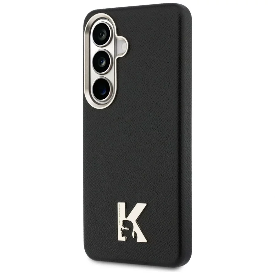 Etui Karl Lagerfeld K Metal Logo MagSafe na Samsung Galaxy S26 - czarne
