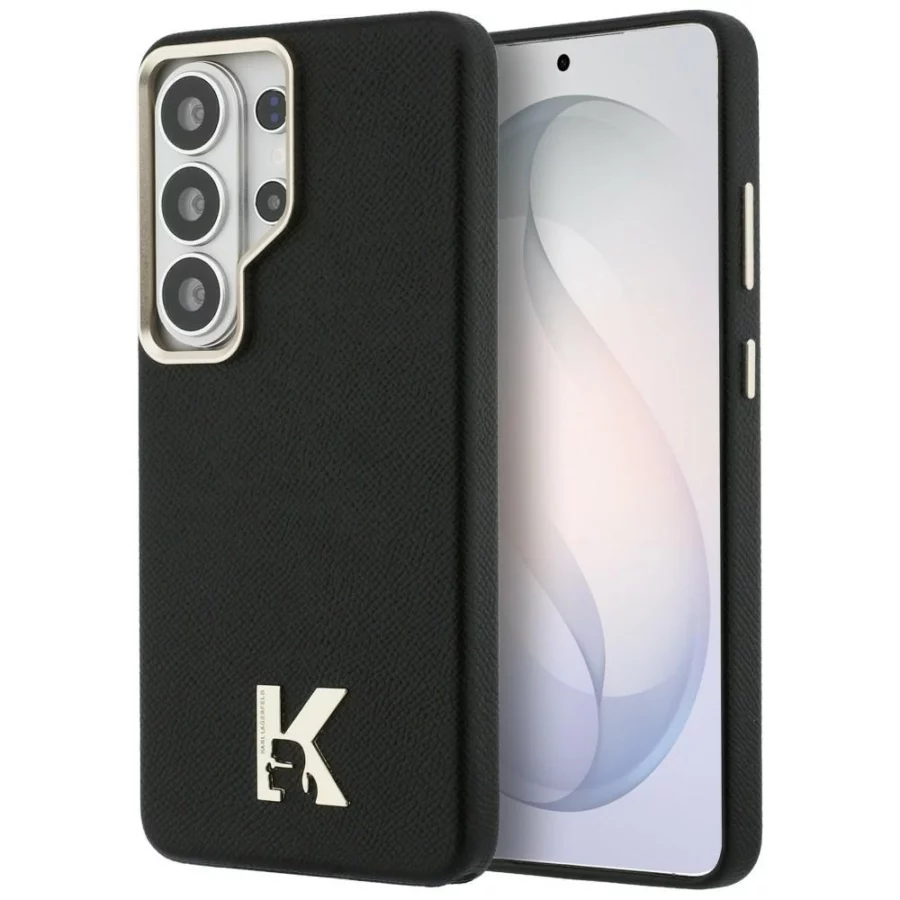 Etui Karl Lagerfeld K Metal Logo MagSafe na Samsung Galaxy S26 Ultra - czarne