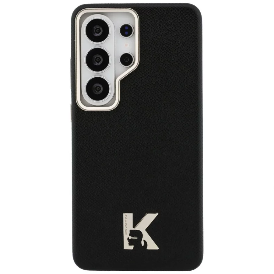 Etui Karl Lagerfeld K Metal Logo MagSafe na Samsung Galaxy S26 Ultra - czarne