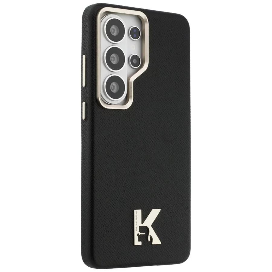 Etui Karl Lagerfeld K Metal Logo MagSafe na Samsung Galaxy S26 Ultra - czarne