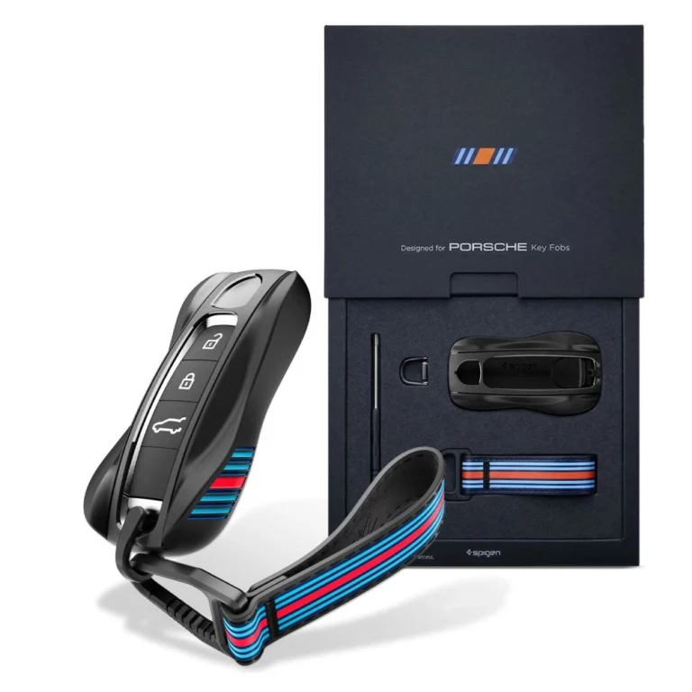 Etui Spigen Porsche Key Fob Cover PK100 na klucze samochodowe - czarne