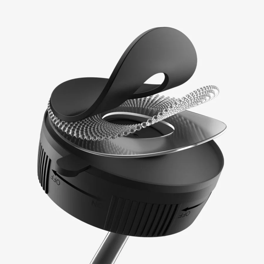 Uchwyt samochodowy Spigen MFT36 MagSafe na deskę rozdzielczą / szybę - czarny