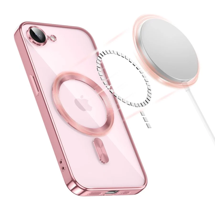 Etui Tech-Protect MagFlex MagSafe na iPhone 16e / 17e - różowe