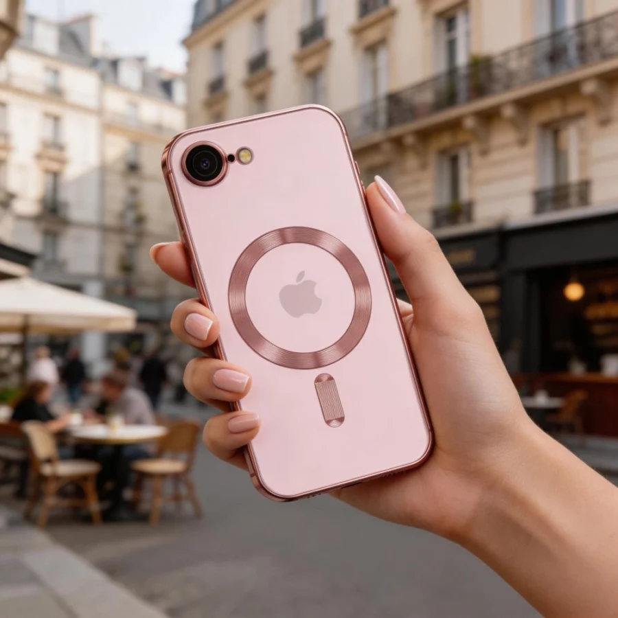 Etui Tech-Protect MagFlex MagSafe na iPhone 16e / 17e - różowe