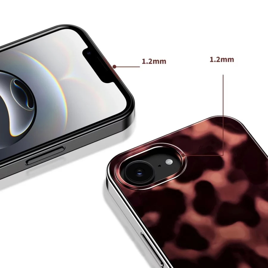 Etui Tech-Protect Lamano MagSafe na iPhone 16e / 17e - czarno-brązowe