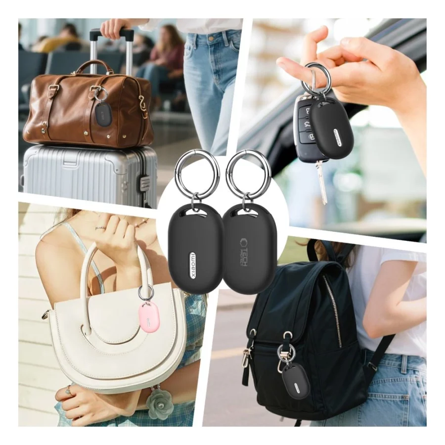Etui Tech-Protect Icon na Xiaomi Tag - czarne