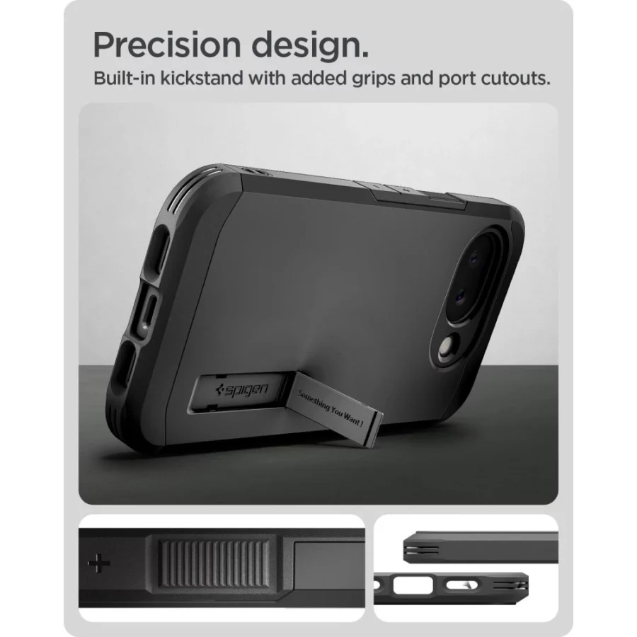 Etui Spigen Tough Armor Mag MagSafe na Google Pixel 10A - czarne