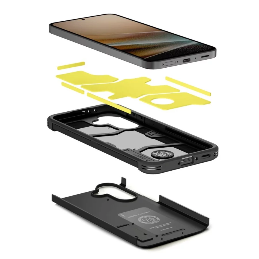 Etui Spigen Tough Armor na Samsung Galaxy A37 5G - czarne