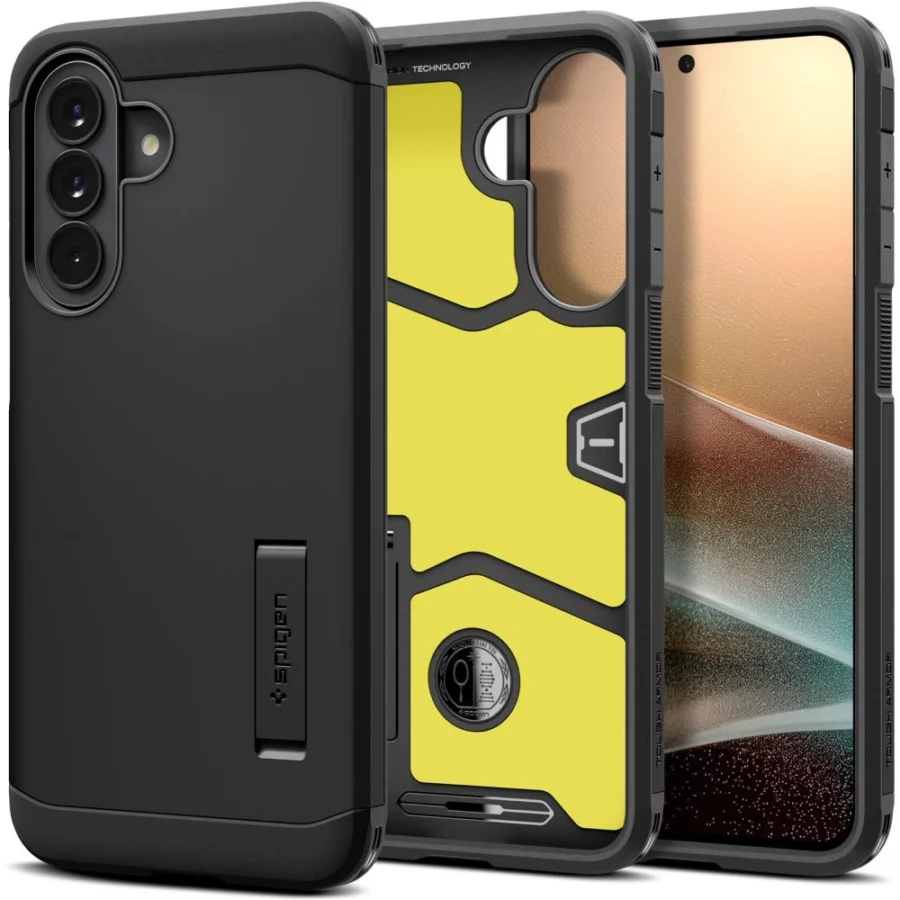 Etui Spigen Tough Armor na Samsung Galaxy A57 5G - czarne