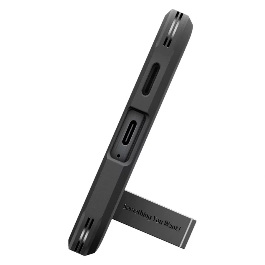 Etui Spigen Tough Armor na Samsung Galaxy A57 5G - czarne