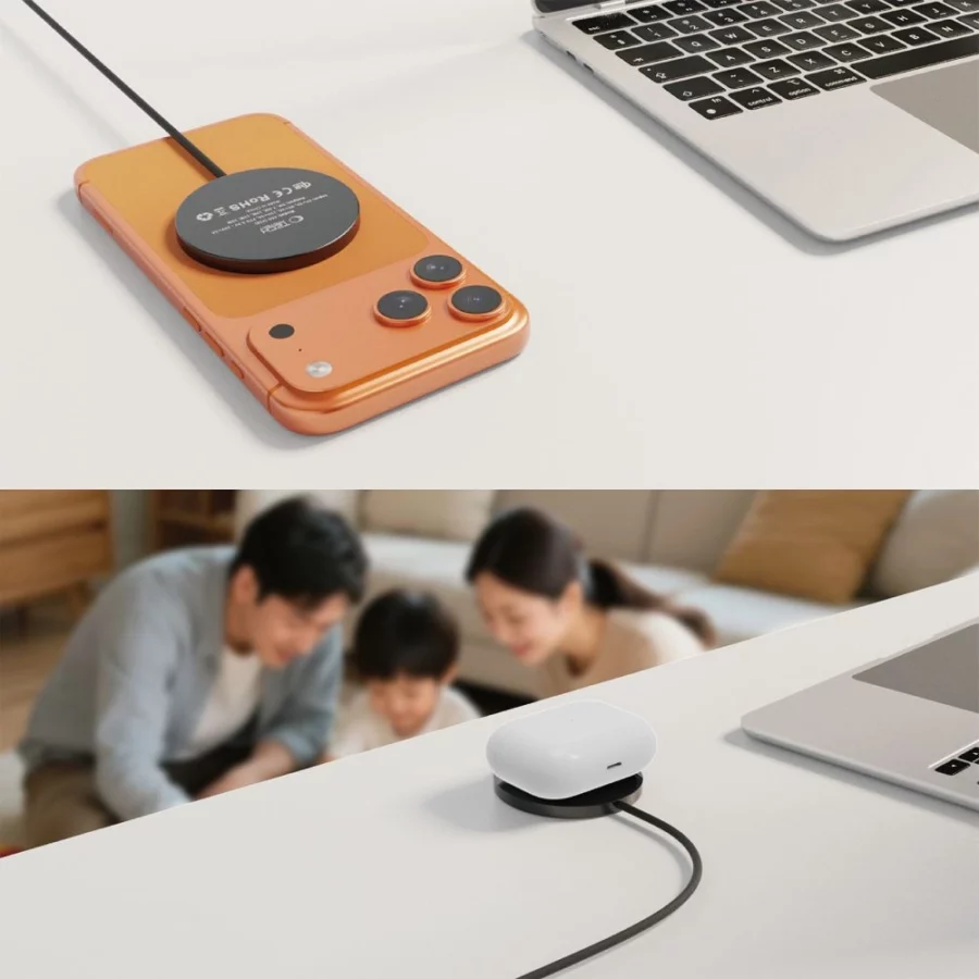 Ładowarka bezprzewodowa Tech-Protect A50 MagSafe 25W QI2.2 - czarna