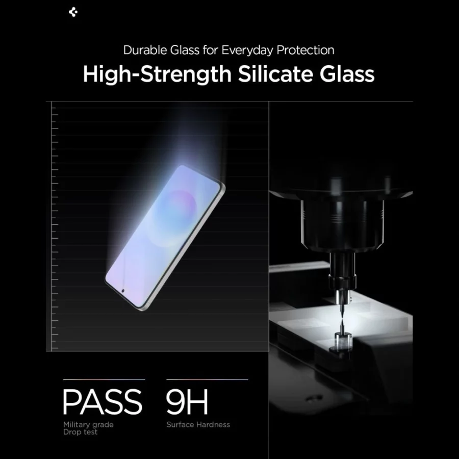 Szkło hartowane Spigen Glas.tR EZ Fit Pro 2-Pack na Samsung Galaxy A57 5G