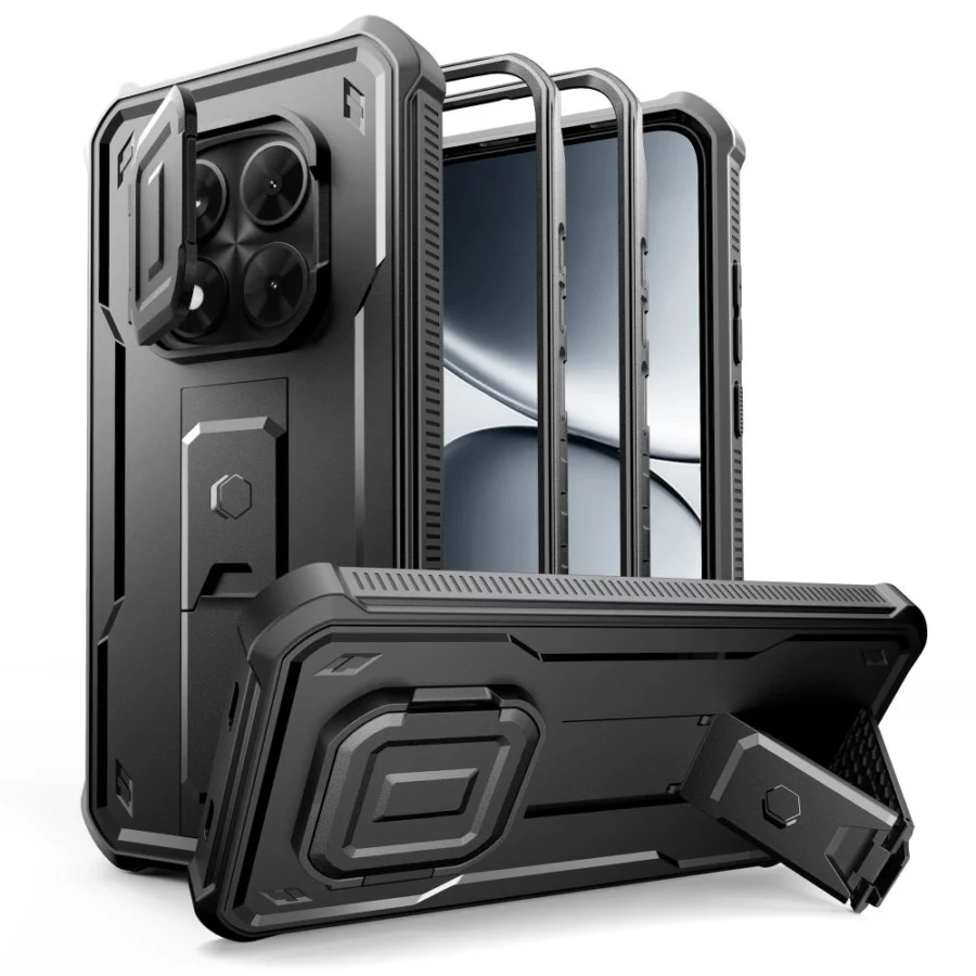 Etui Tech-Protect Kevlar Cam+ 2-set na Xiaomi Redmi Note 15 Pro 5G - czarne