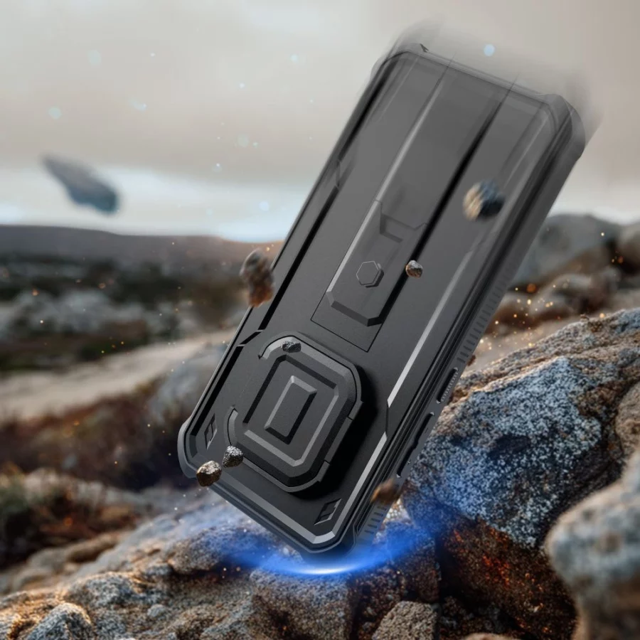 Etui Tech-Protect Kevlar Cam+ 2-set na Xiaomi Redmi Note 15 Pro 5G - czarne