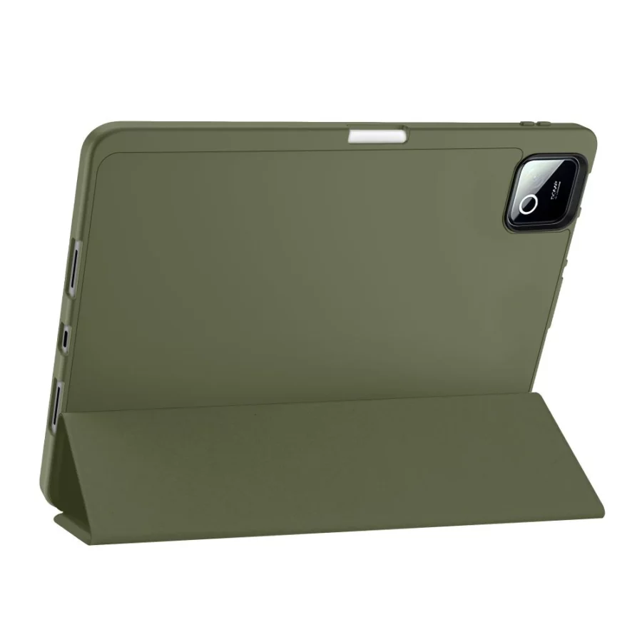 Etui Tech-Protect SmartCase Pen na Xiaomi Pad 11.2" - oliwkowe