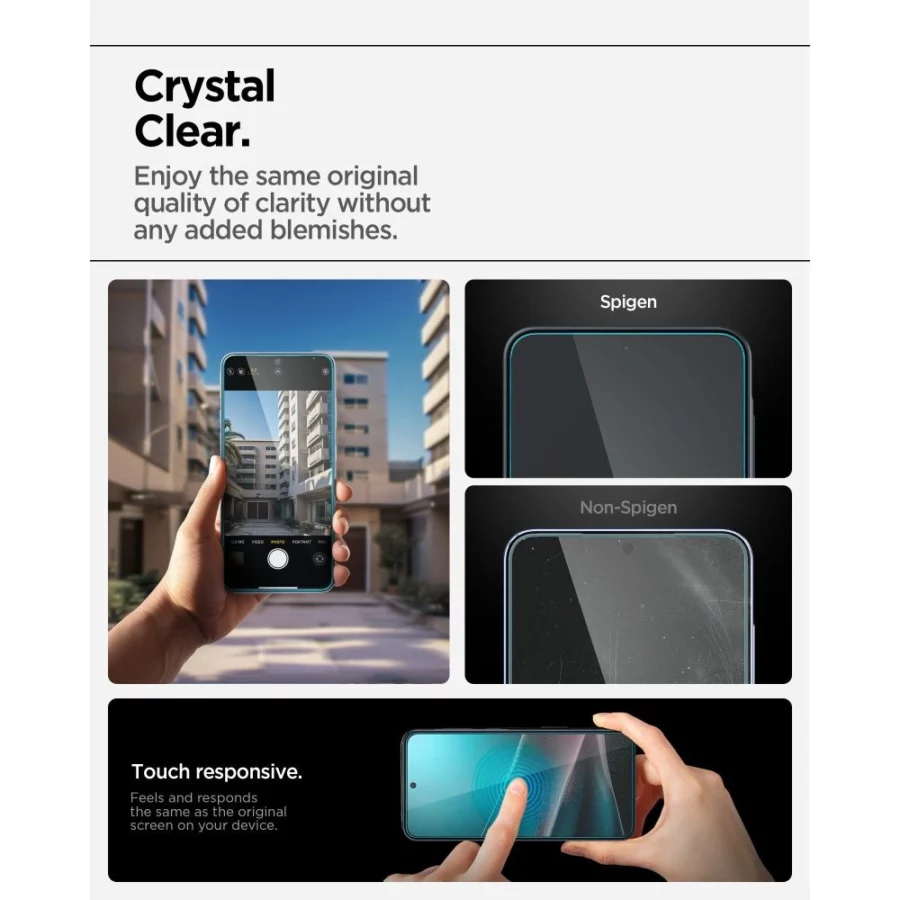 Szkło hartowane Spigen Glas.tR EZ Fit na Samsung Galaxy A36 / A37 5G