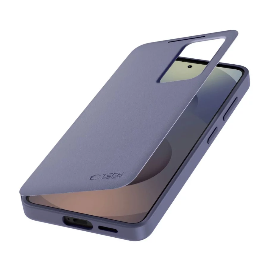 Etui Tech-Protect Smart Wallet na Samsung Galaxy A57 5G - fioletowe