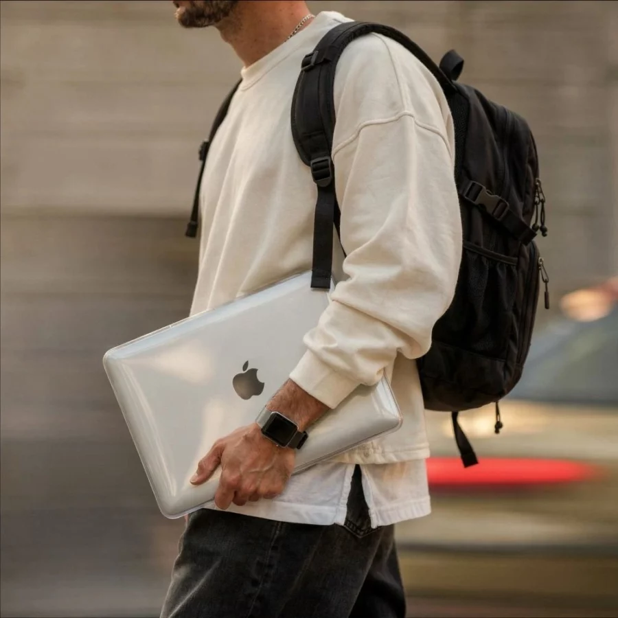 Etui Tech-Protect SmartShell na McBook Neo 13" - przezroczyste