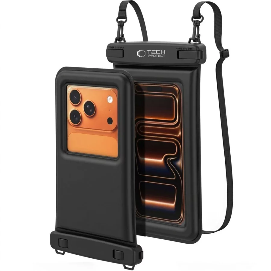Etui Tech-Protect UWC7 wodoodporne 6.9" - czarne