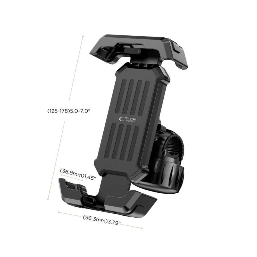 Uchwyt Tech-Protect V6 na kierownicę - czarny