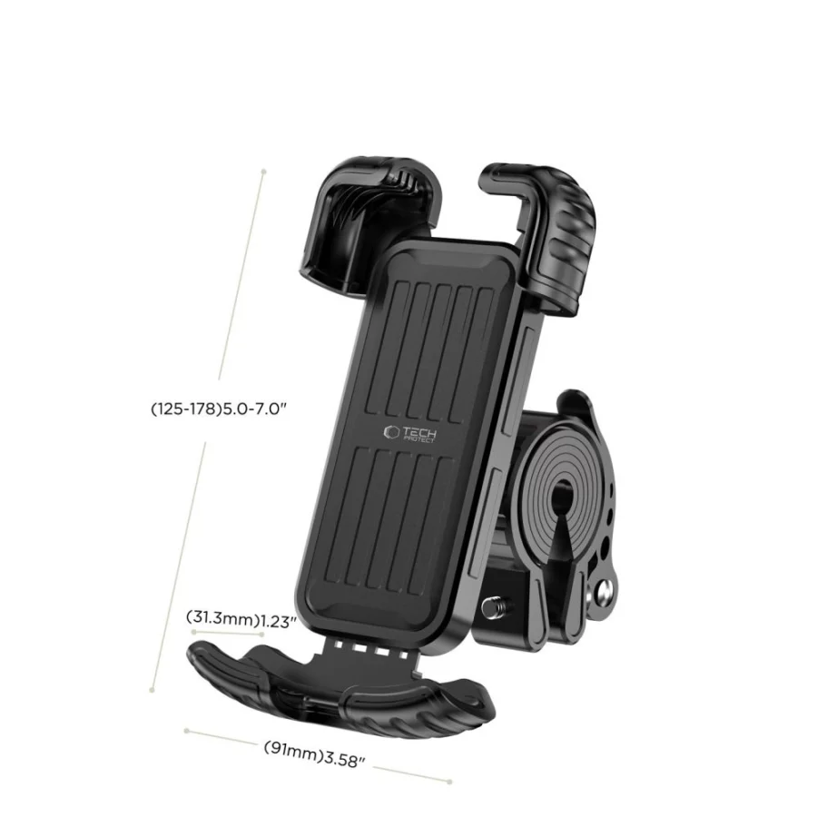 Uchwyt Tech-Protect V7 na kierownicę - czarny