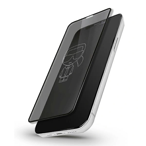 Szkło hartowane Karl Lagerfeld Magic Logo na iPhone 12 Pro Max