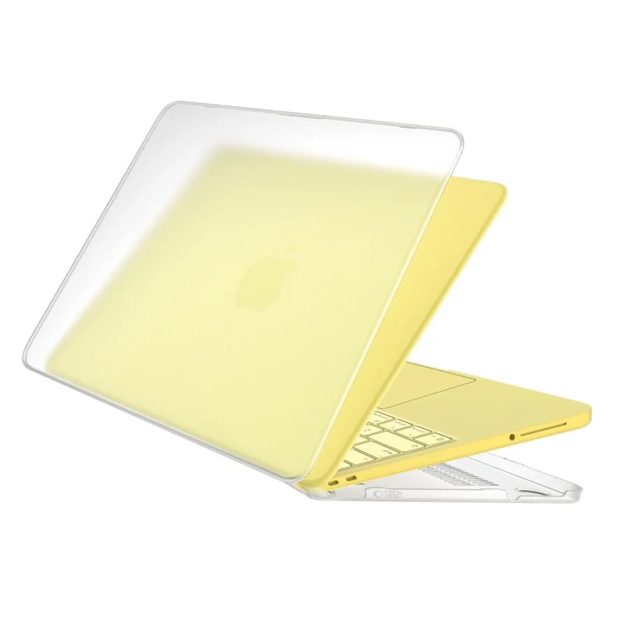Etui Tech-Protect Softshell na MacBook Neo 13 2026 - przezroczyste matowe