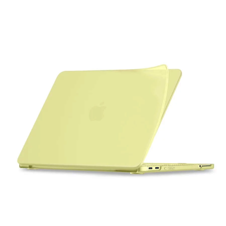 Etui Tech-Protect Softshell na MacBook Neo 13 2026 - żółte matowe