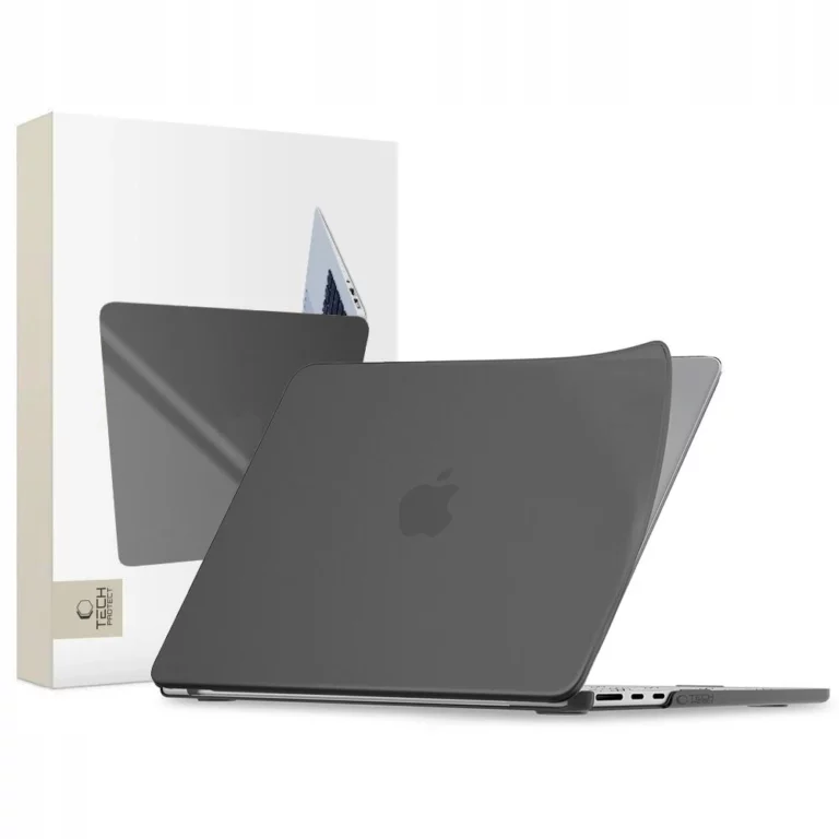 Etui Tech-Protect Softshell na MacBook Air 13" 2023/ 2024 / 2025 /2026 - czarne matowe